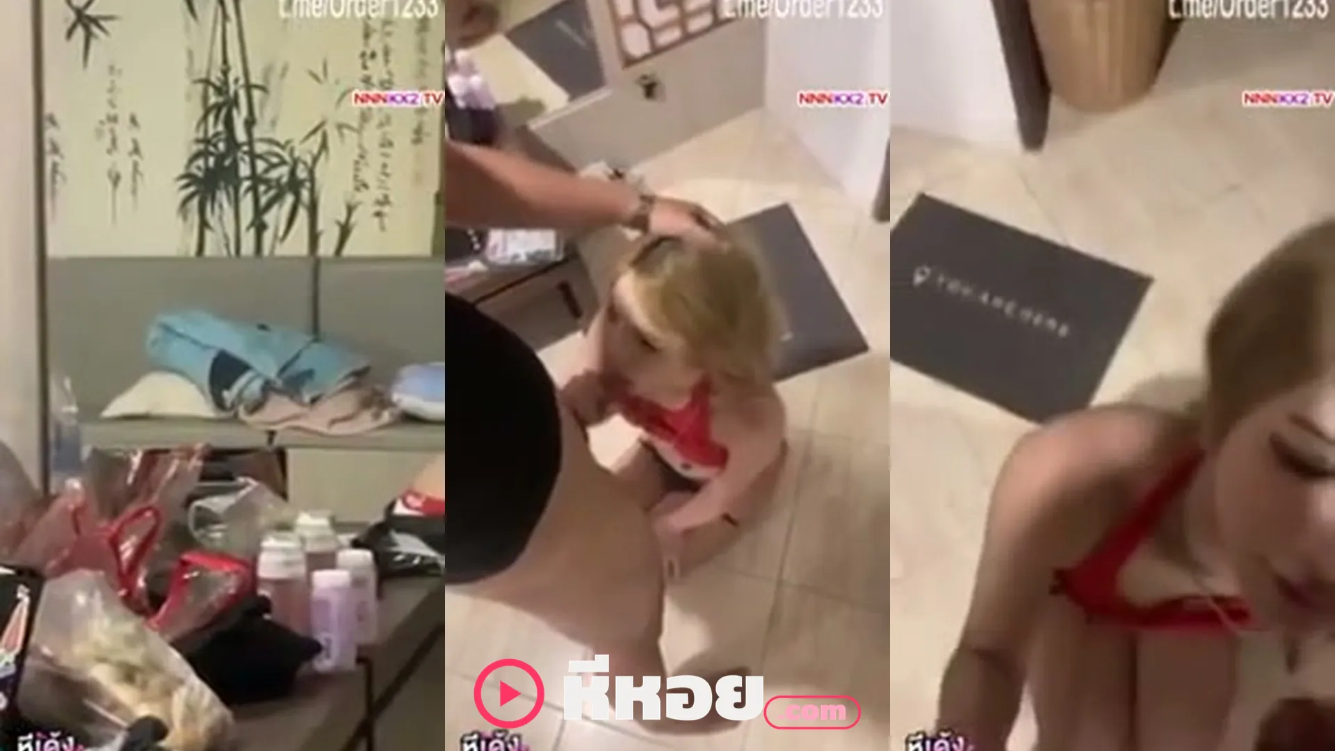 คลิปหลุดคนดัง งานคลิปหลุดใหม่ Primemer22 พ่อหนุ่มนักเย็ดล่าแต้มสาวผมทอง